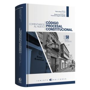 Libro Comentarios al Nuevo Código Procesal Constitucional 2022 | Yelena Meza Torres