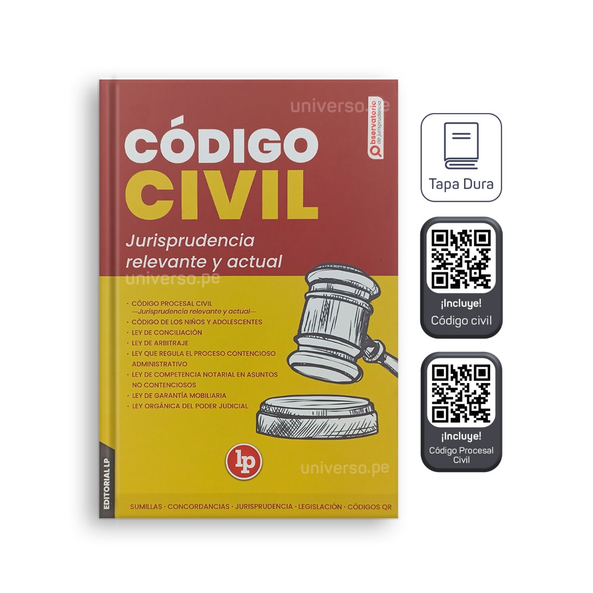 Código Civil Lp 2025 Tapa Dura Jurisprudencia Y Concordancias